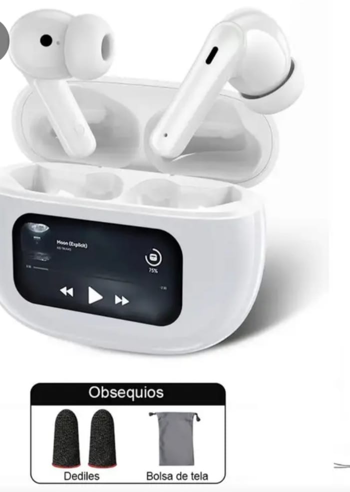 Audifonos Con pnatalla de control